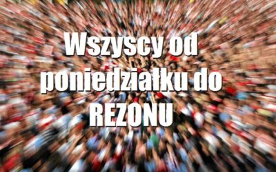 Poniedziałek 25 listopada RUSZAMY